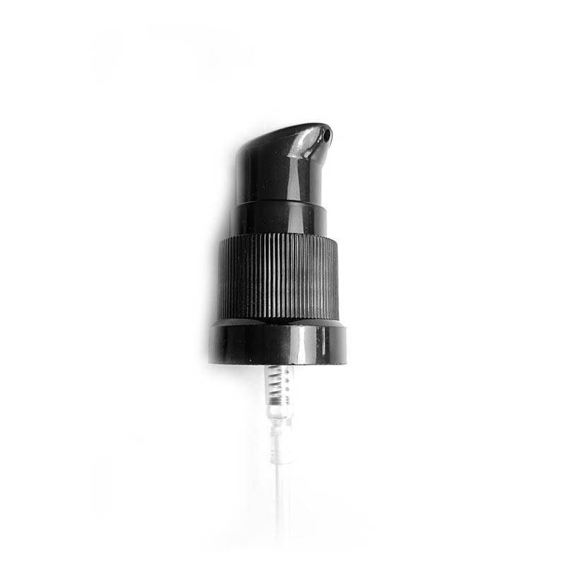 Lotion Pump Dispenser Cap - Black - Din18