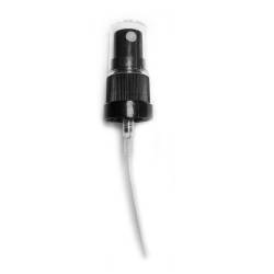 Spray Nozzle Cap - Black - Din18 (for 30, 50 & 100ml bottles)