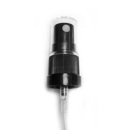 Spray Nozzle Cap - Black - Din18 (for 30, 50 & 100ml bottles)