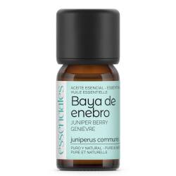 Aceite esencial de Baya de Enebro, 100% puro y natural,  10 ml.