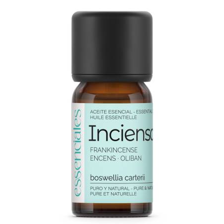 Aceite esencial de Incienso, 100% puro y natural, 10 ml.