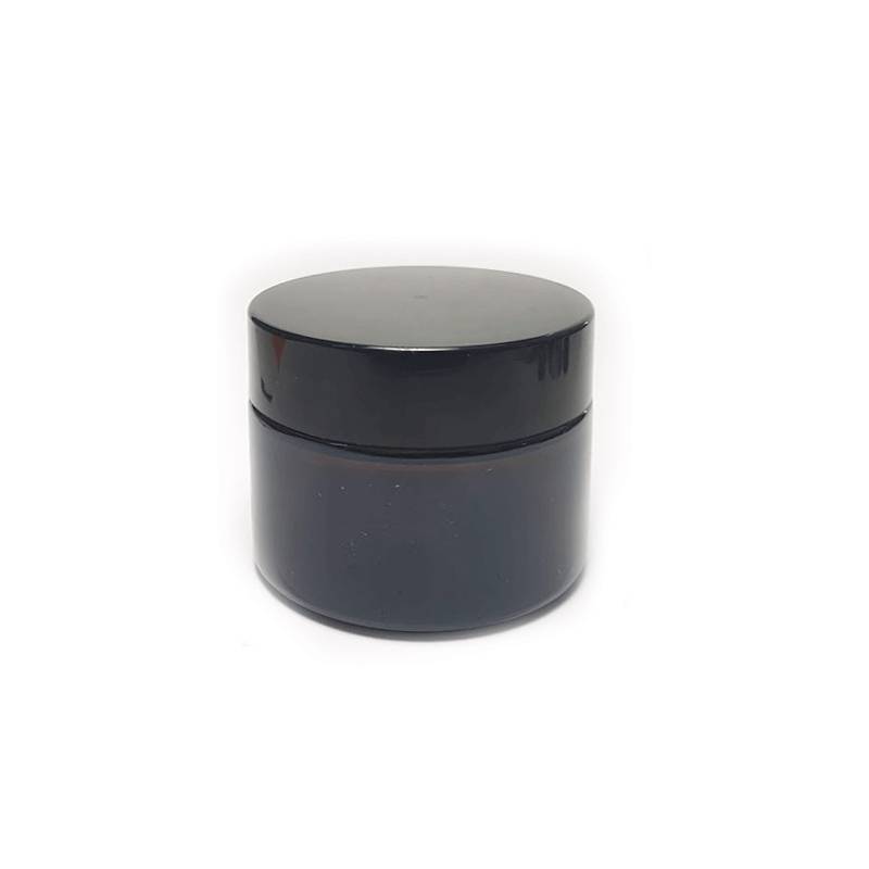 Frasco para crema vidrio ámbar 50 ml
