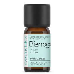 Aceite esencial de Biznaga, 100% puro y natural, 5 y 10 ml.