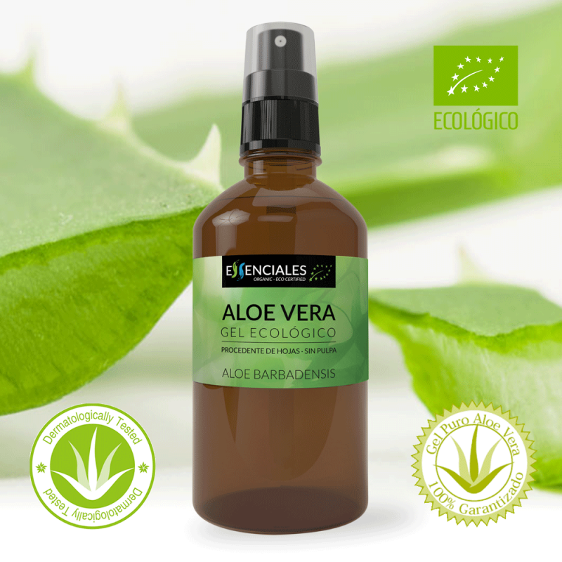 Aloe vera liquid gel no pulp water.