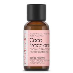 Aceite de coco líquido (fraccionado caprico caprilico), 100% natural,  30 ml