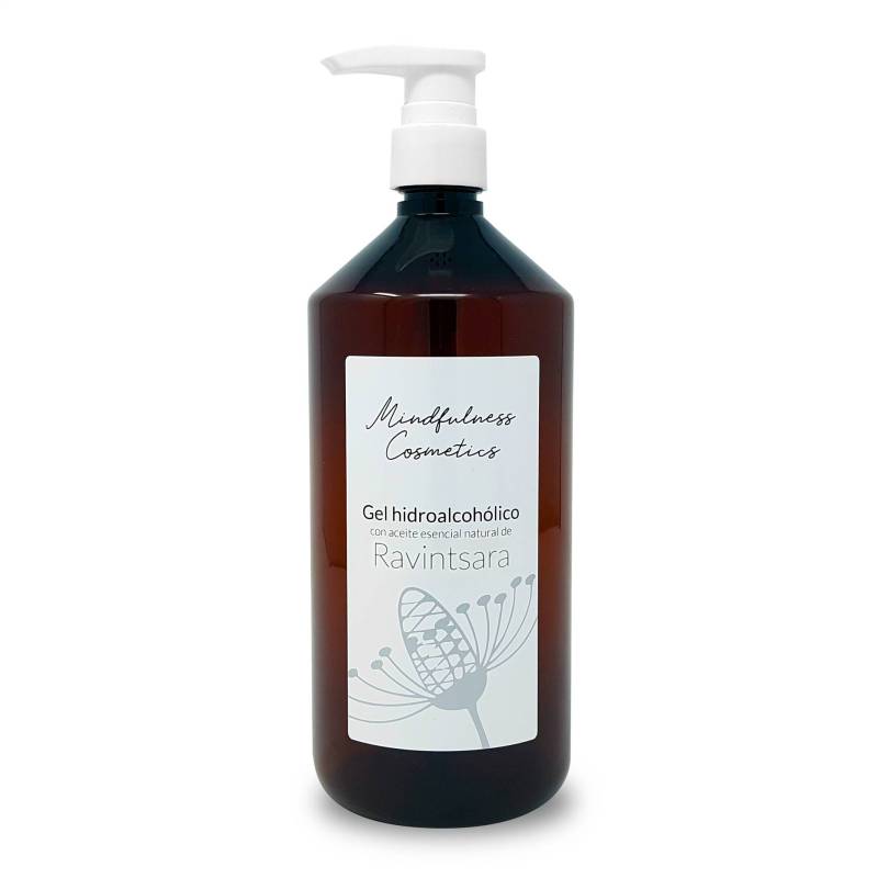 Disinfectant Hydroalcoholic Gel with Essential Oils - Ravintsara