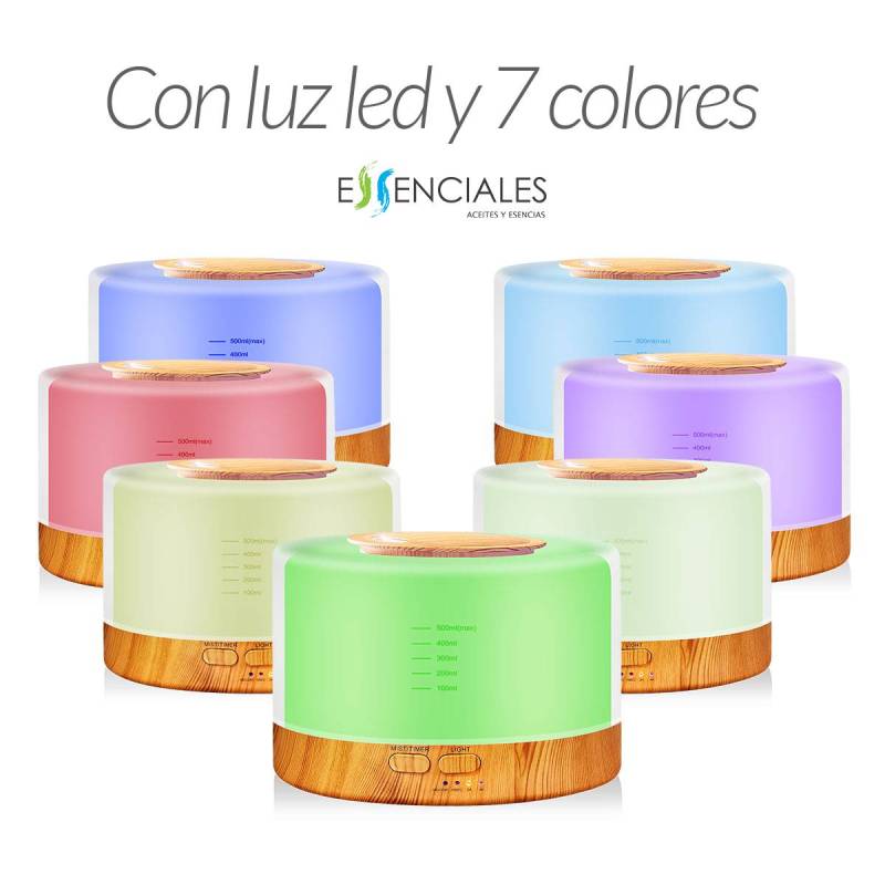 Essential Oil Diffuser with Light and Bluetooth Audio - ESSENSEI