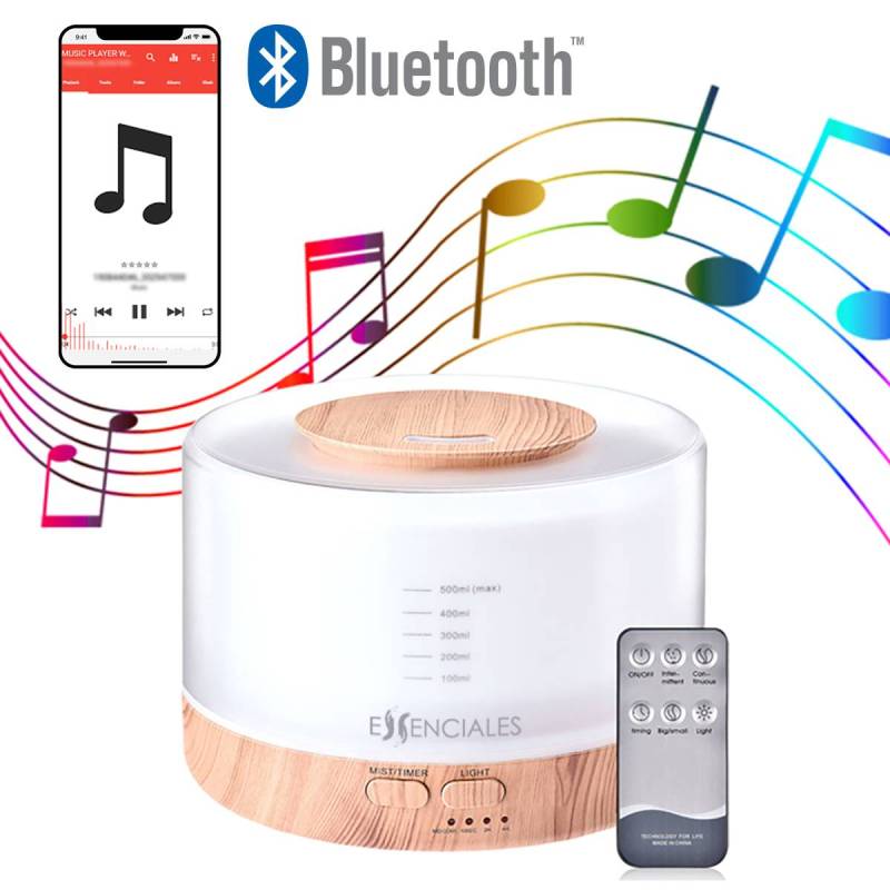 Diffusore oli essenziali bluetooth EssenSei| Essenciales.com