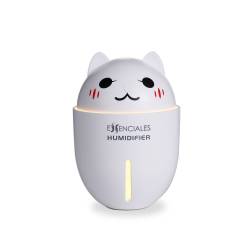 Essential Oil Diffuser Cat Design - ESSENCAT white