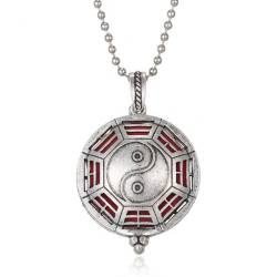 Colar difusor pendente Medallón Yinyang aromaterapia| Essenciales.com