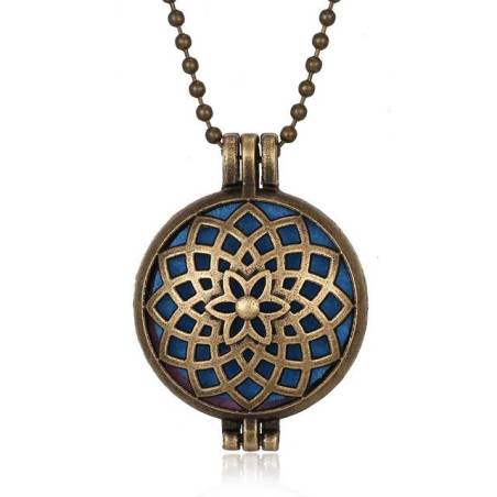 Aromatherapy Pendant - Lotus Flower