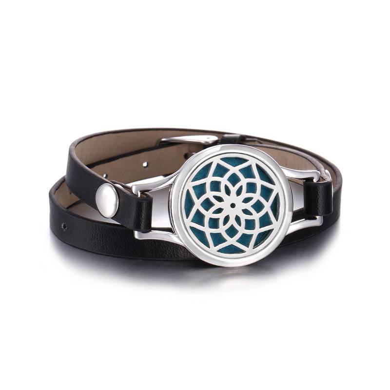 Pulsera brazalete aromaterapia Flor de Loto