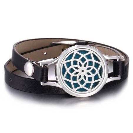 Pulsera brazalete Aromaterapia - Flor de Lótus | Essenciais