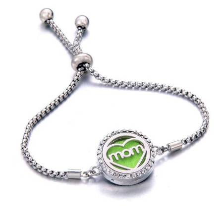 Pulsera cadena de Aromaterapia - Mamá (MOM)