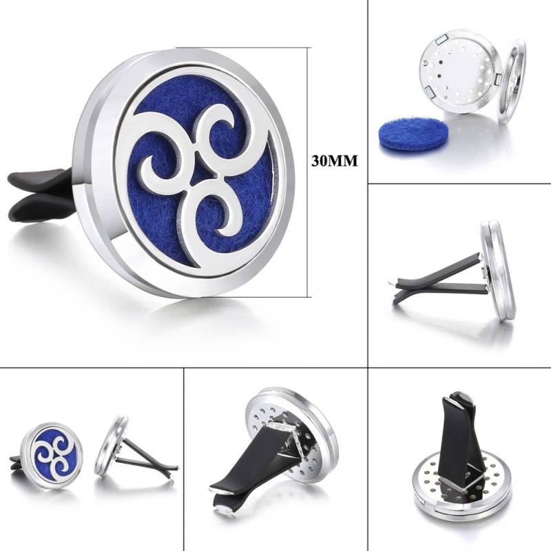 Car Aromatherapy Diffuser - Lotus Flower Design