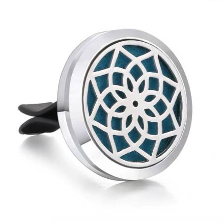 Medallón aromaterapia coche - Flor de Loto