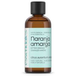 Aceite esencial de Naranja amarga, 100% puro y natural, 100 ml.