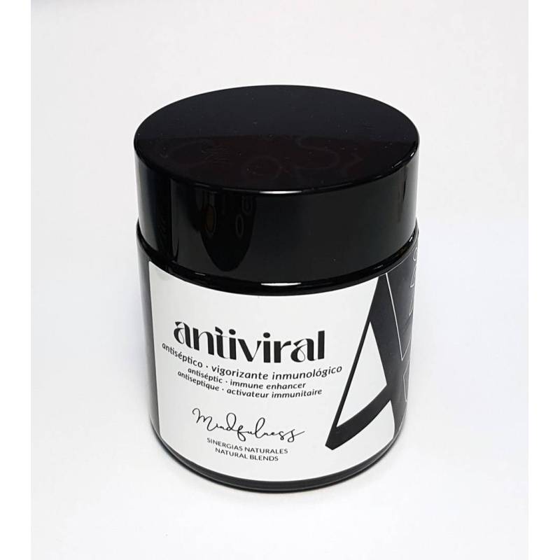 Bougie d'aromathérapie avec huiles essentielles Antiviral