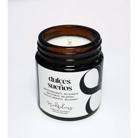 Aromatherapie-Kerze mit ätherischen Ölen Süße Träume