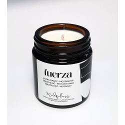 Vela aromaterapia com óleos essenciais Força