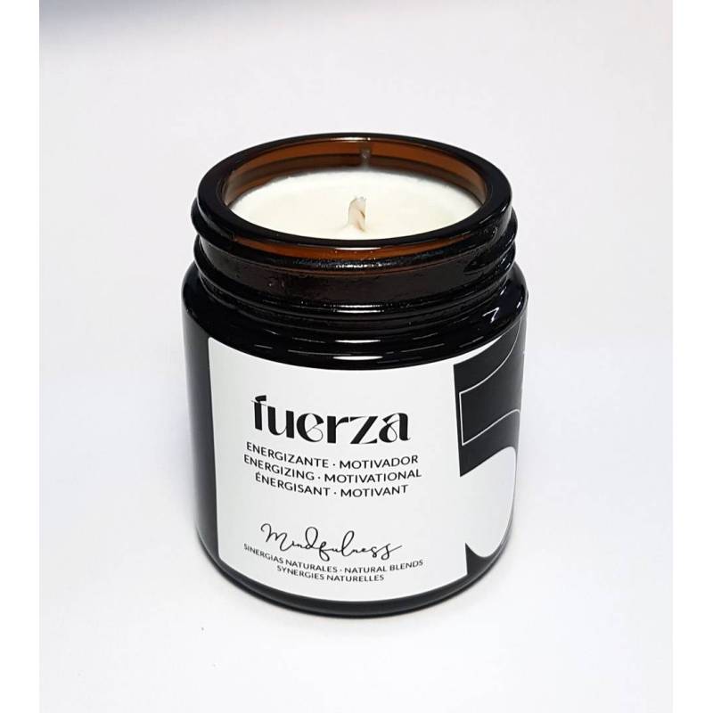 Vela aromaterapia Fuerza