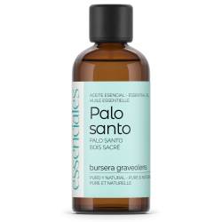 Aceite esencial de Palo Santo, 100% puro y natural, 100 ml.