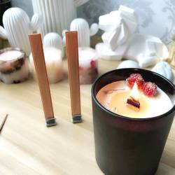 Pavio de madeira para velas (pacote com 10 unidades)