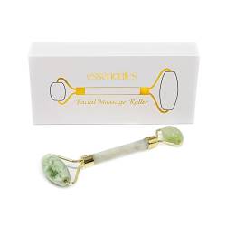 Rodillo de jade para massagem facial - Essenciais