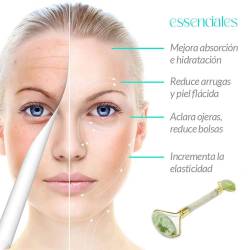 Jade facial massage roller, where to use