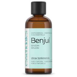 Aceite esencial de Benjui, 100% puro y natural, 100 ml.