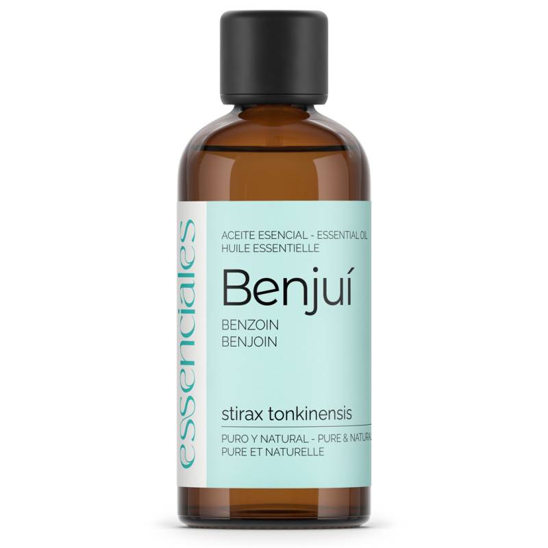 Aceite esencial de Benjui, 100% puro y natural, 100 ml.