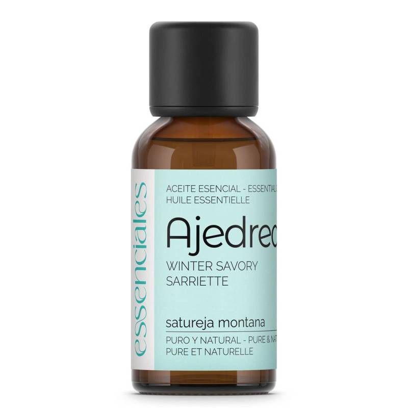 Aceite esencial de Ajedrea, 100% puro y natural, 30 ml.
