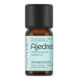 Aceite esencial de Ajedrea, 100% puro y natural, 10 ml.