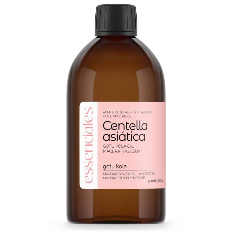 Aceite de Centella Asiática, macerado 100% natural, 500 ml