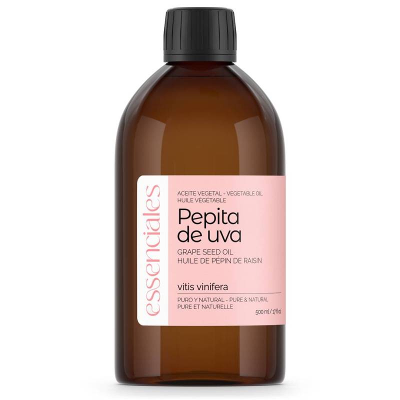 Aceite de pepita de uva, 100% natural, 500 ml