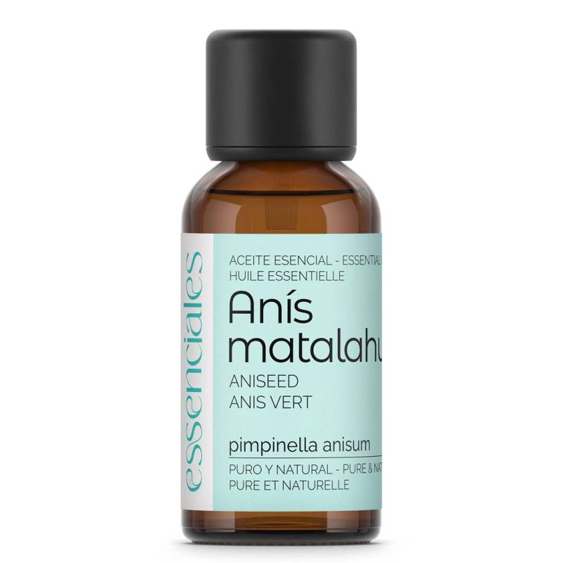 Aceite esencial de Anís Matalahúva, 100% puro y natural, 30 ml.