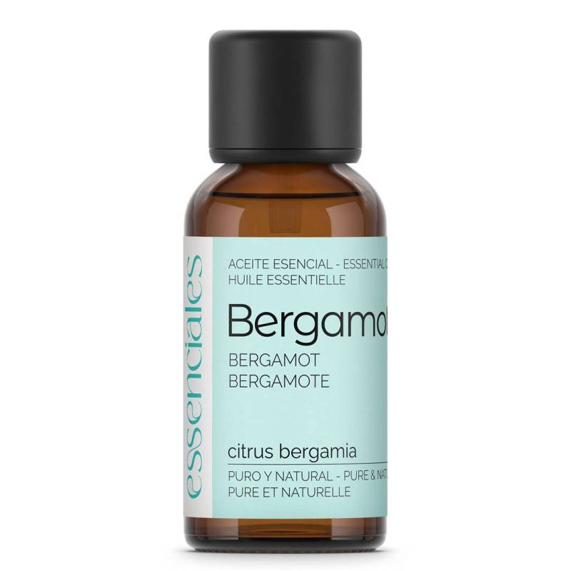 Aceite esencial de Bergamota, 100% puro y natural, 30 ml.