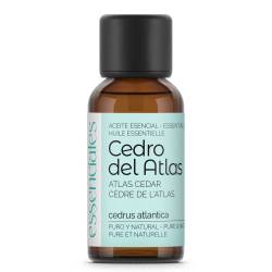 Aceite esencial de Cedro del Atlas, 100% puro y natural, 30 ml.