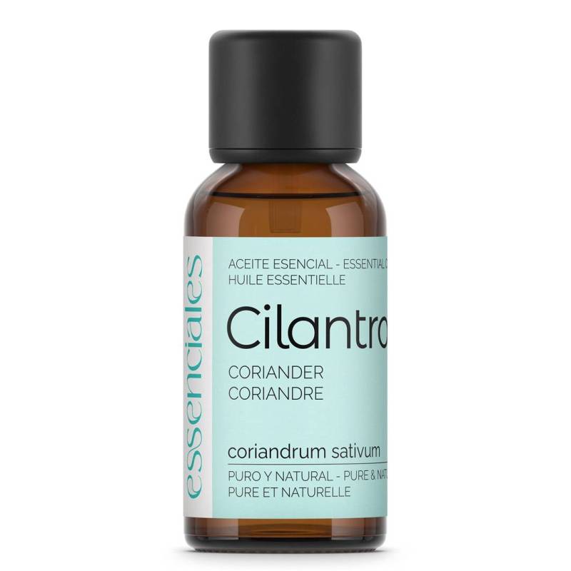 Aceite esencial de Cilantro, 100% puro y natural, 30 ml.