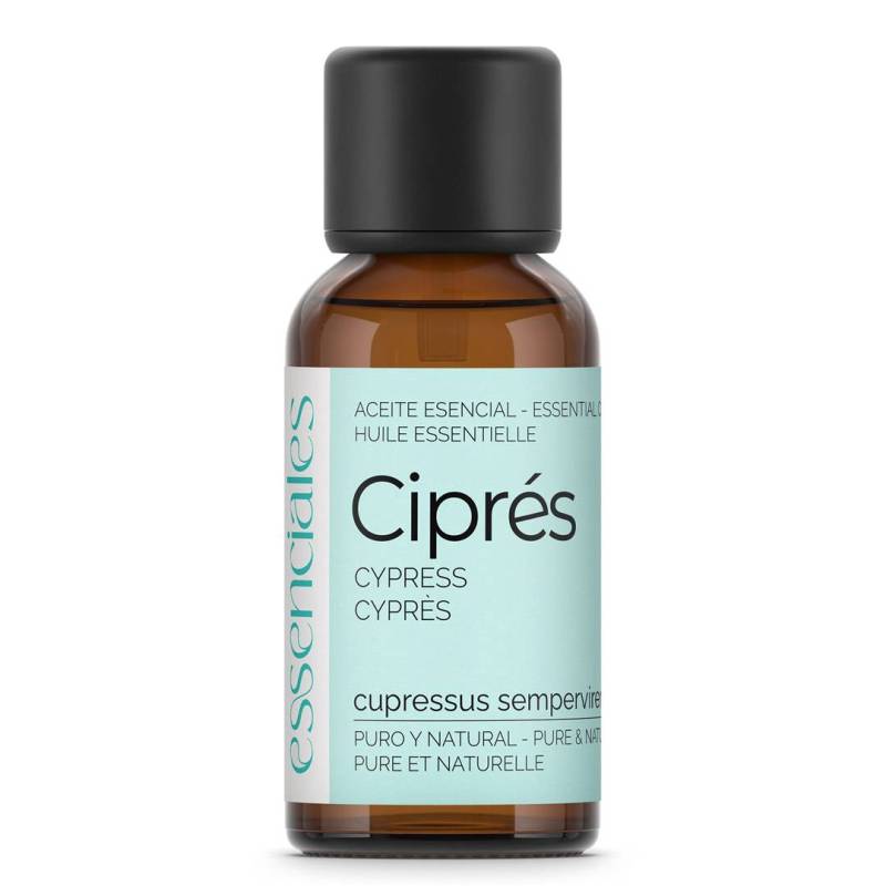 Aceite esencial de Ciprés, 100% puro y natural, 30 ml.