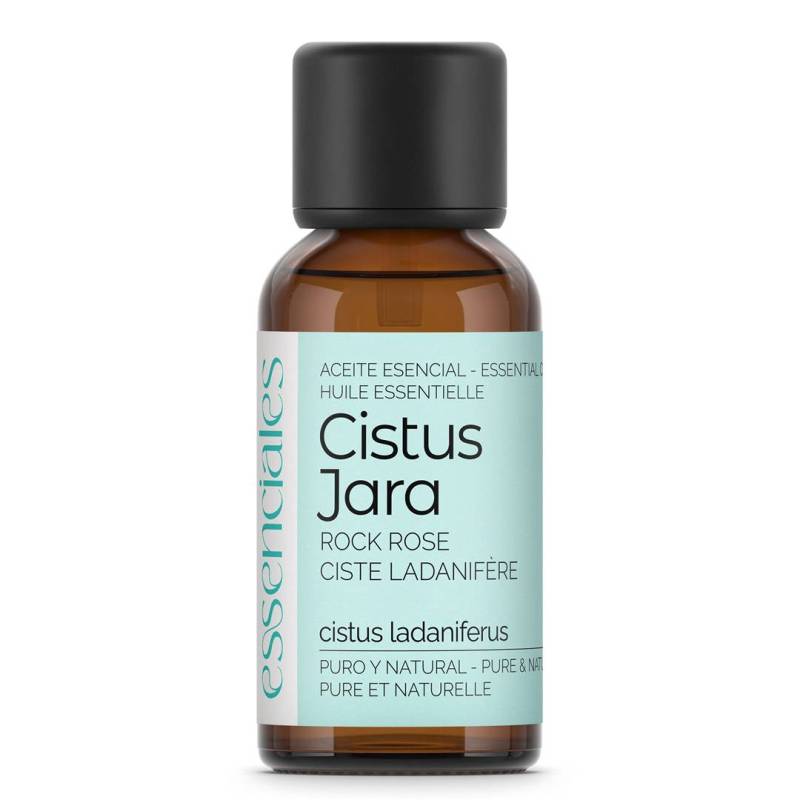 Aceite esencial de Jara o Cistus, 100% puro y natural, 30 ml.