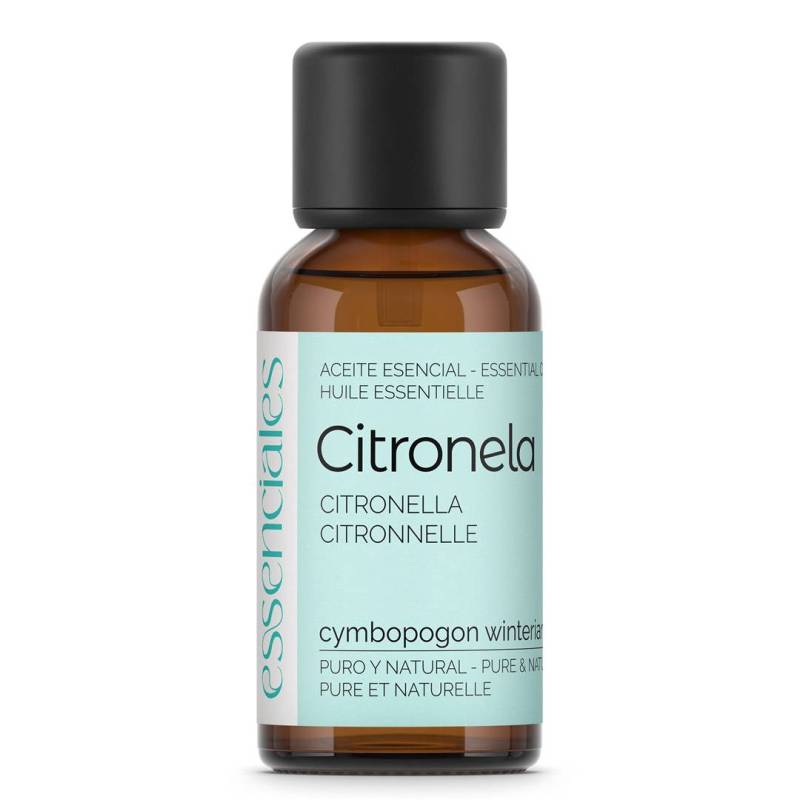Aceite esencial de Citronela, 100% puro y natural, 30 ml.