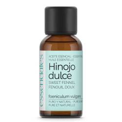 Aceite esencial de Hinojo dulce, 100% puro y natural, 30 ml.