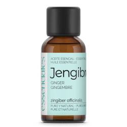 Aceite esencial de Jengibre, 100% puro y natural, 30 ml.