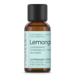Aceite esencial de Lemongrass, 100% puro y natural, 30 ml.