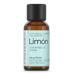 Aceite esencial Limón, 100% puro y natural, 30 ml.