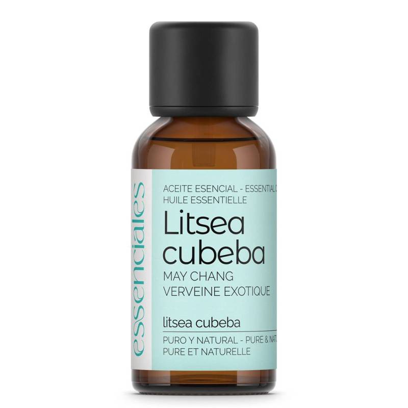 Aceite esencial de Litsea Cubeba, 100% puro y natural, 30 ml.