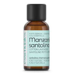 Aceite esencial de Manzanilla Santolina, 100% puro y natural, 30 ml.