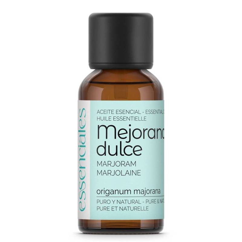 Aceite esencial de Mejorana dulce, 100% puro y natural, 30 ml.