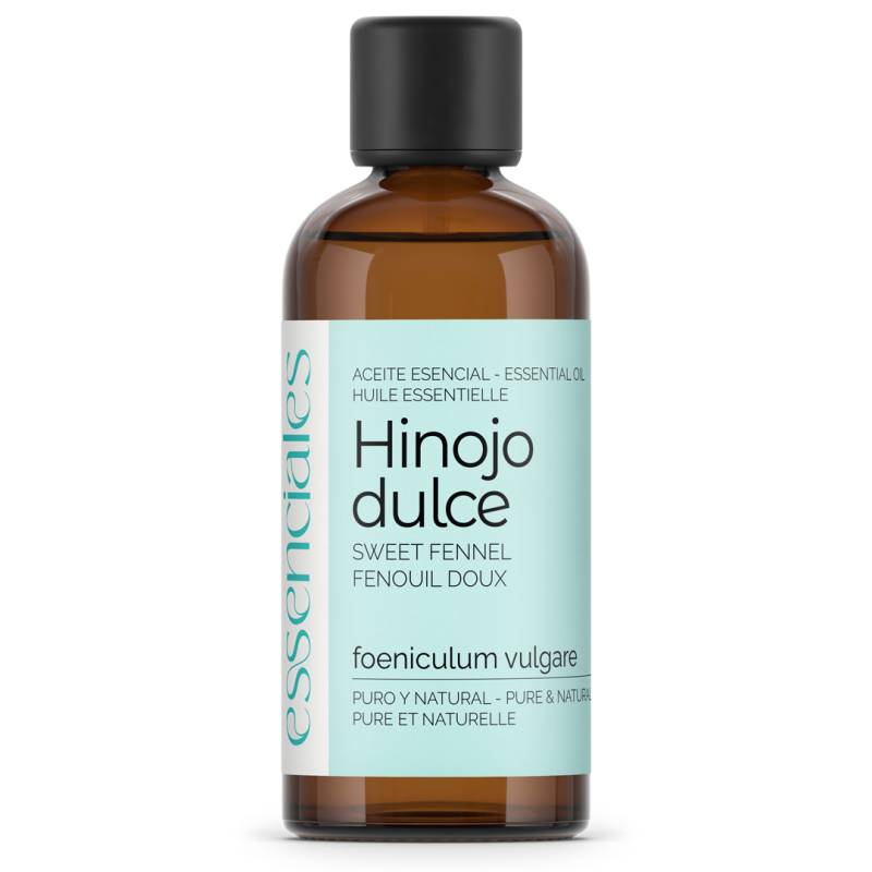 Aceite esencial de Hinojo dulce, 100% puro y natural, 100 ml.